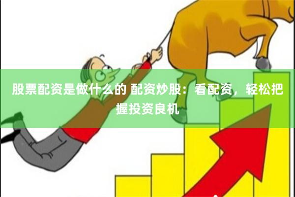 股票配资是做什么的 配资炒股：看配资，轻松把握投资良机